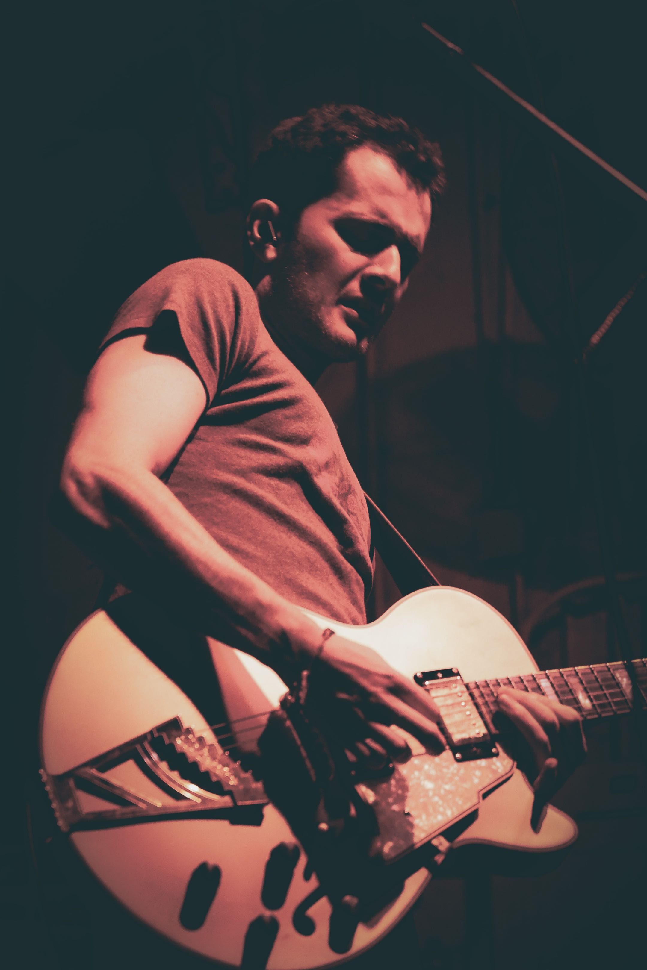 The Luca Yeager Band performing live